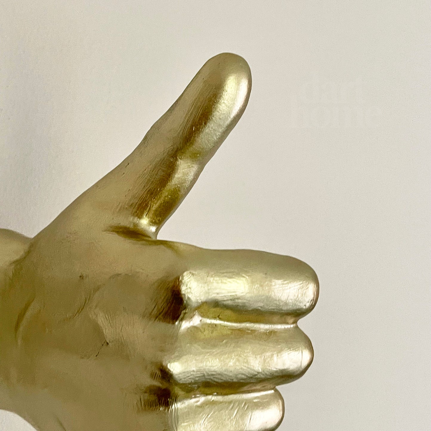 Gold Thumbs Up Wall Decoration