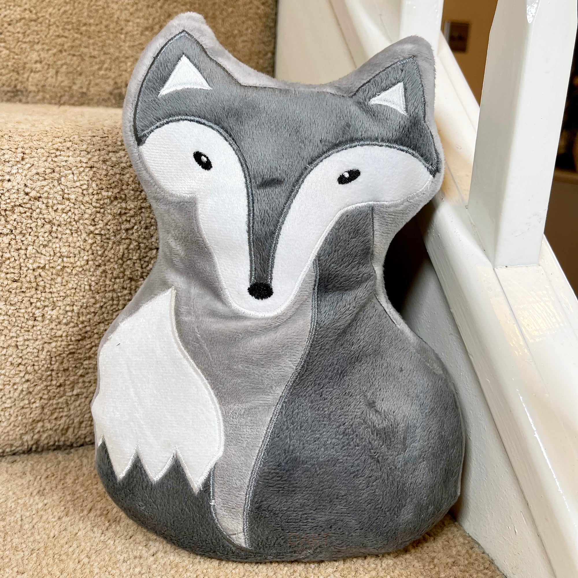 Grey Fox Doorstop
