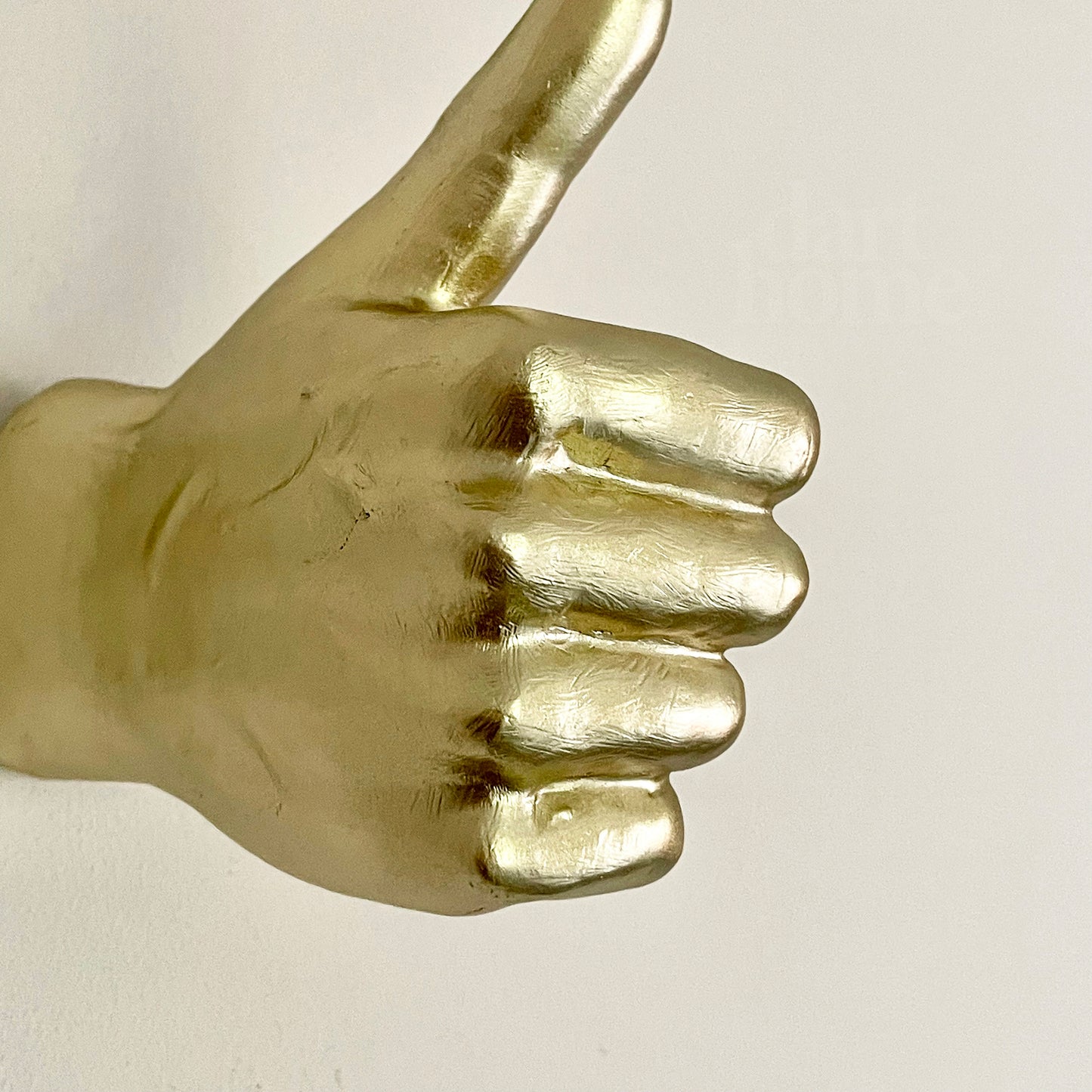 Gold Thumbs Up Wall Decoration