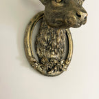 Antique Gold Stag Wall Head Large