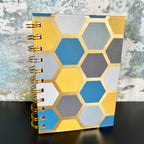 Pack Of 2 Geometric A6 Notebooks