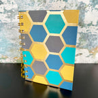 Pack Of 2 Geometric A6 Notebooks
