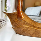 Rustic Drunken Duck Wine Bottle Holder