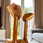 Rustic Drunken Duck Wine Bottle Holder