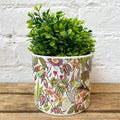 Ceramic Colourful Floral Paradise Indoor Display Plant Pot
