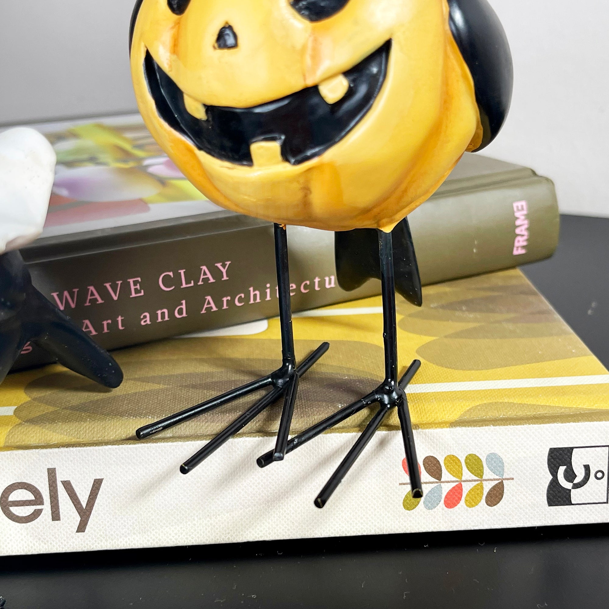 Fancy Dress Halloween Bird Figurines Set Of 4