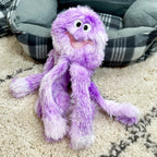 Flauschiges, quietschendes Oktopus-Hundespielzeug