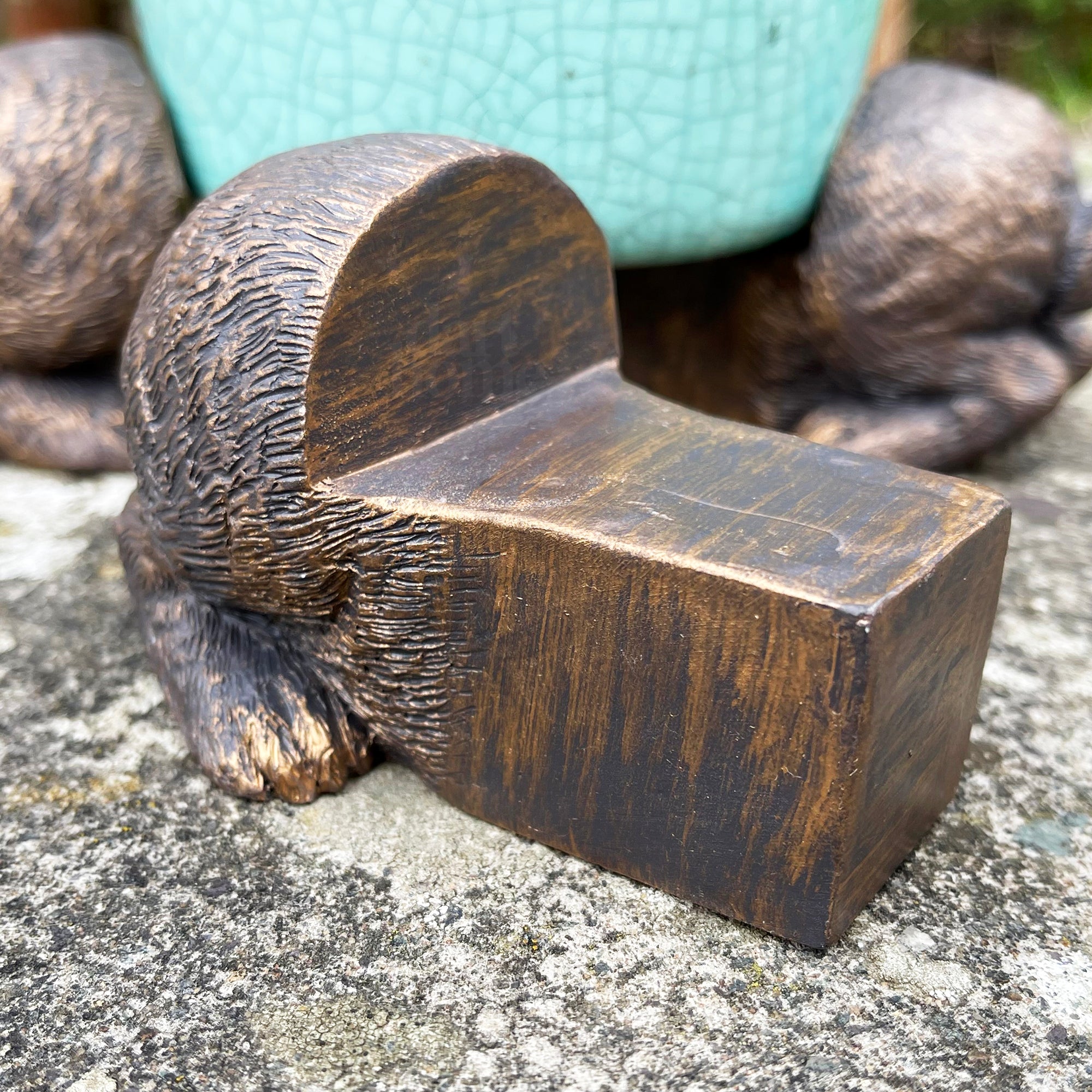 Set Of 3 Rabbit Plant Pot Feet