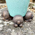 Set Of 3 Rabbit Plant Pot Feet
