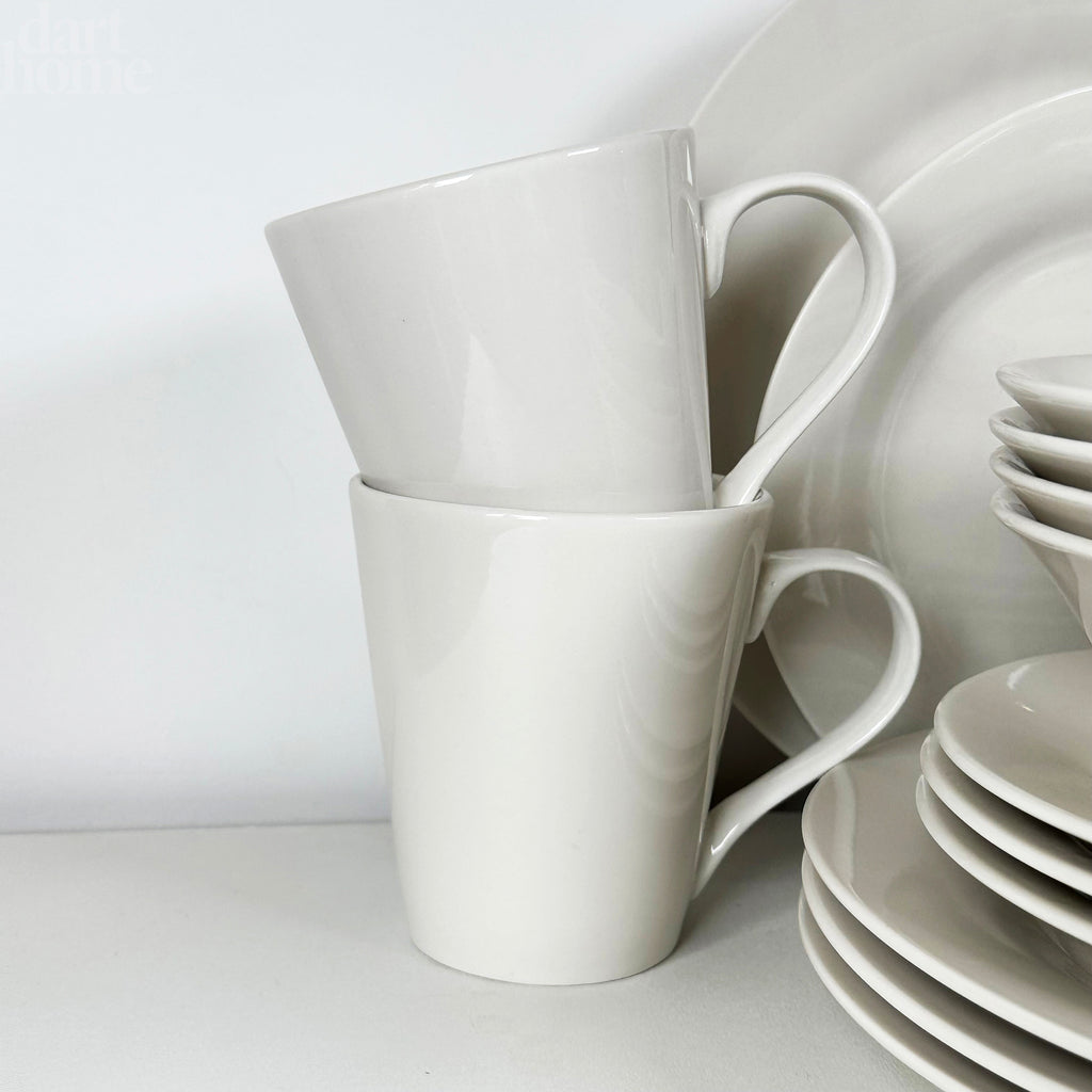 Super White 16 Piece Dinner Set