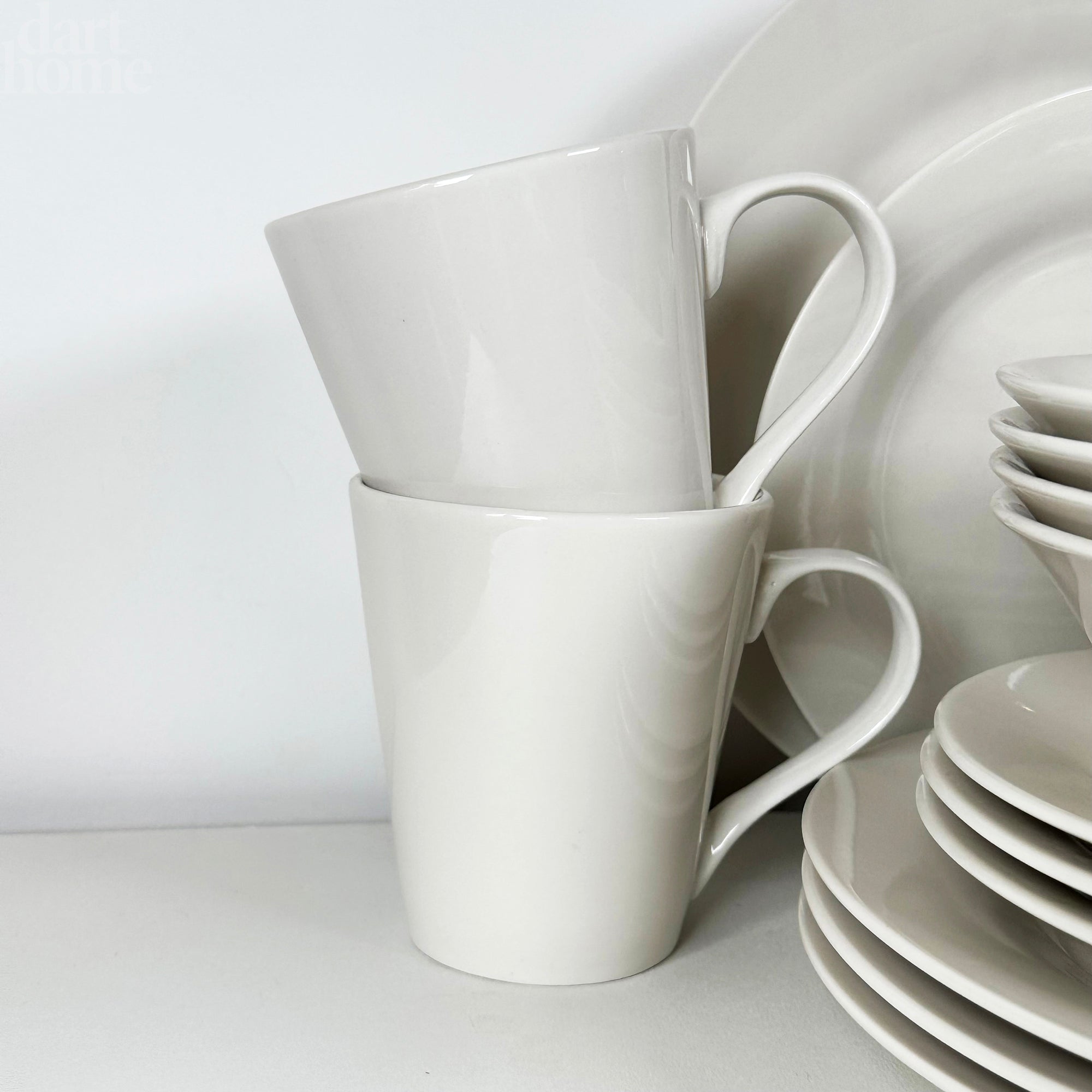 Super White 16 Piece Dinner Set