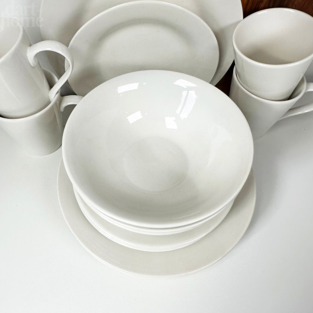 Super White 16 Piece Dinner Set