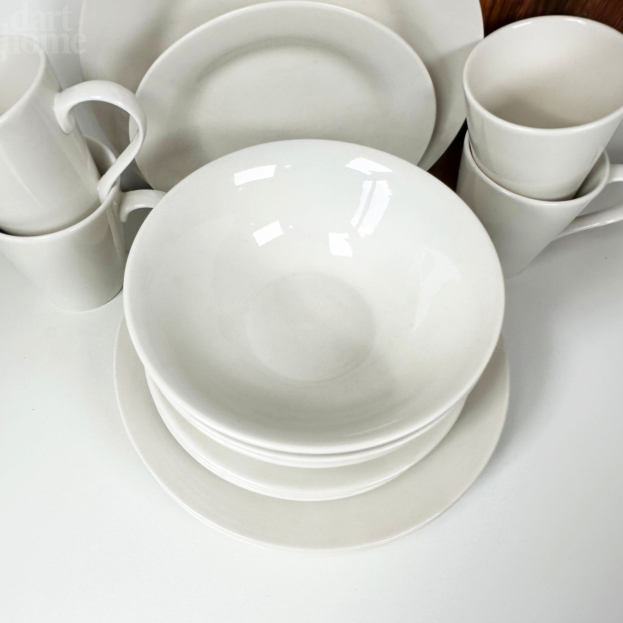 Super White 16 Piece Dinner Set