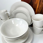 Super White 16 Piece Dinner Set