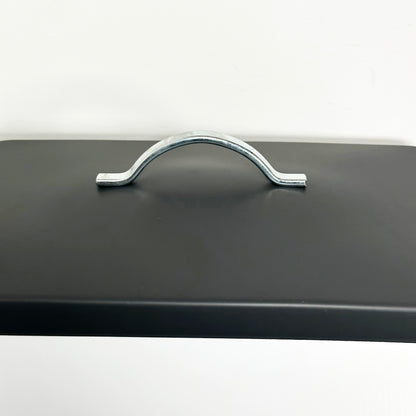 White Bread Bin With Grey Lid