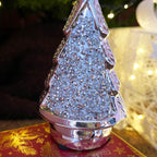 Silver Sparkle Christmas Tree Ornament