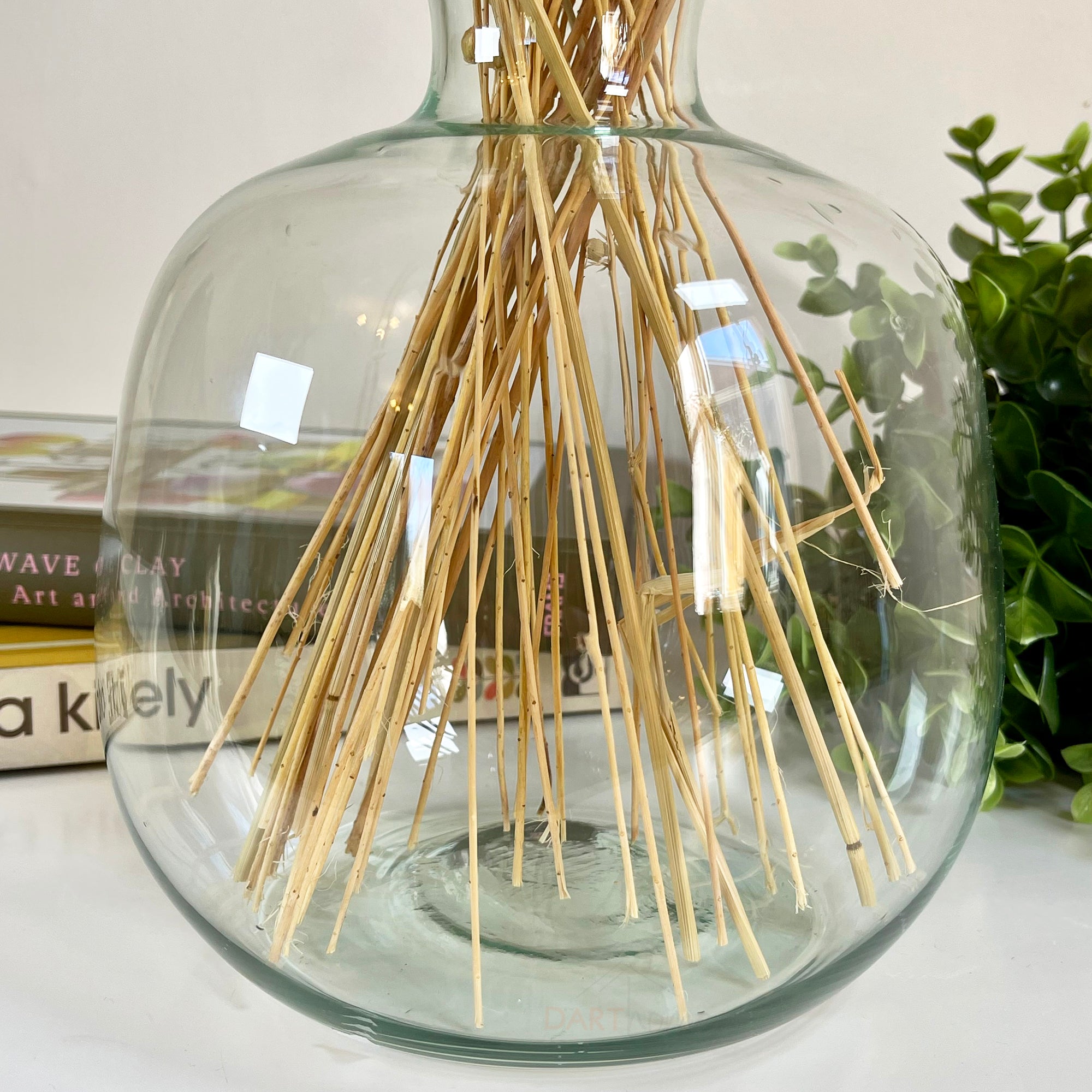 Recycled Glass Bowl Vase