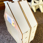 24 Drawer Folding LED Wooden Advent Calendar