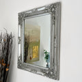 Silver Ornate Mirror