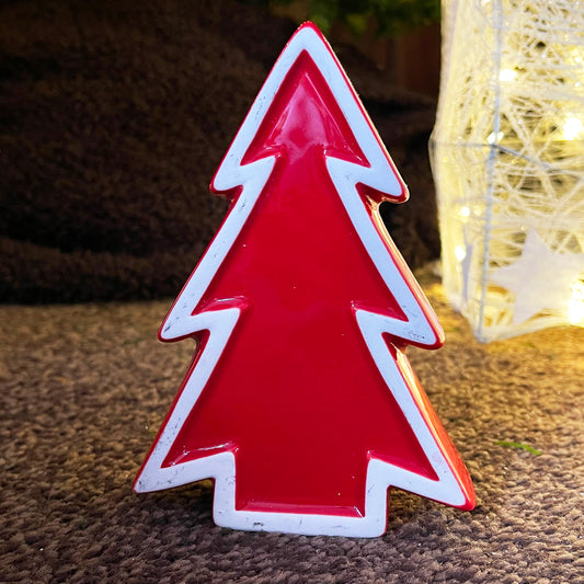 Roter Christbaumschmuck 10x14cm