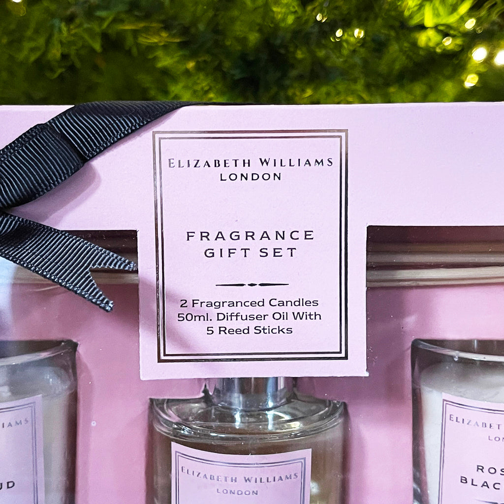 Pink Rose & Black Oud Home Fragrance Gift Set