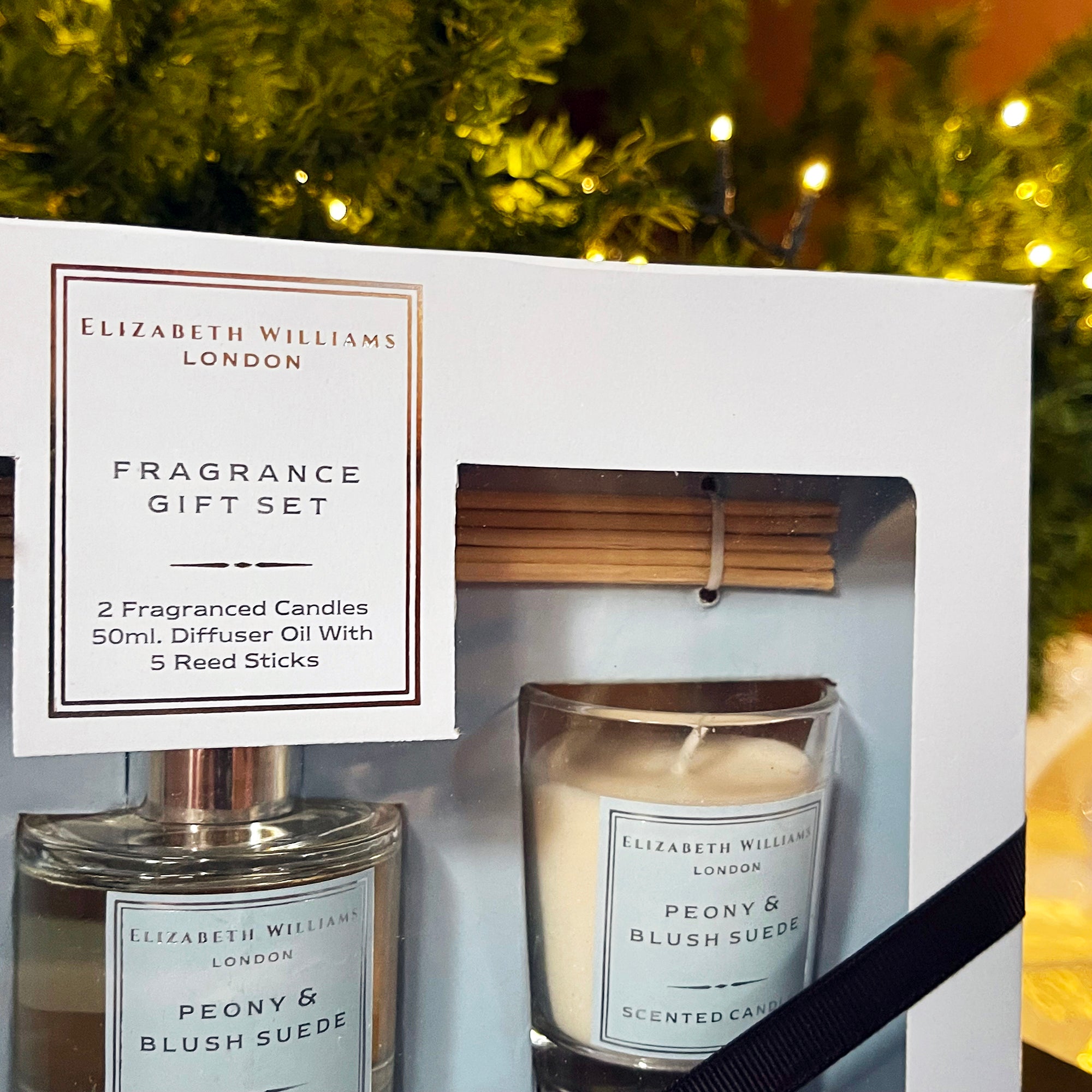 Peony & Blush Suede Home Fragrance Gift Set