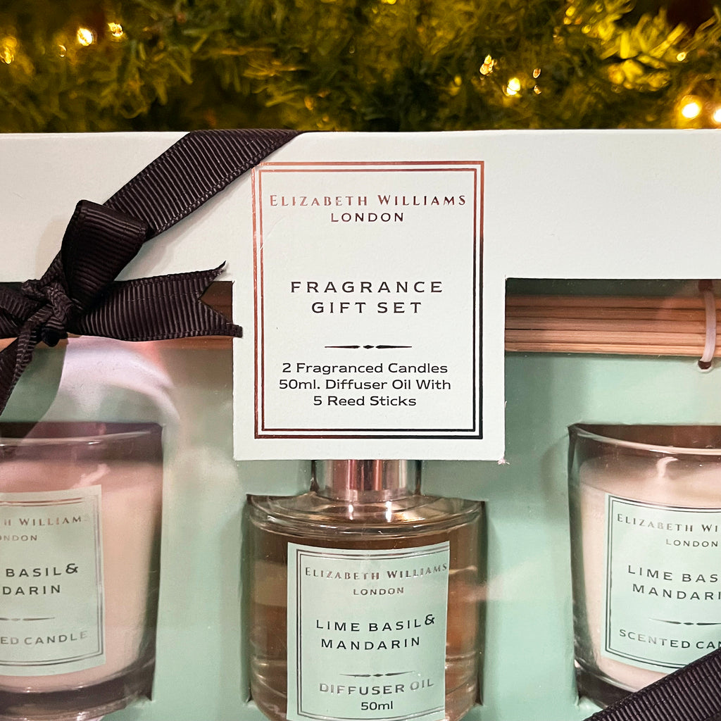 Lime Basil & Mandarin Home Fragrance Gift Set