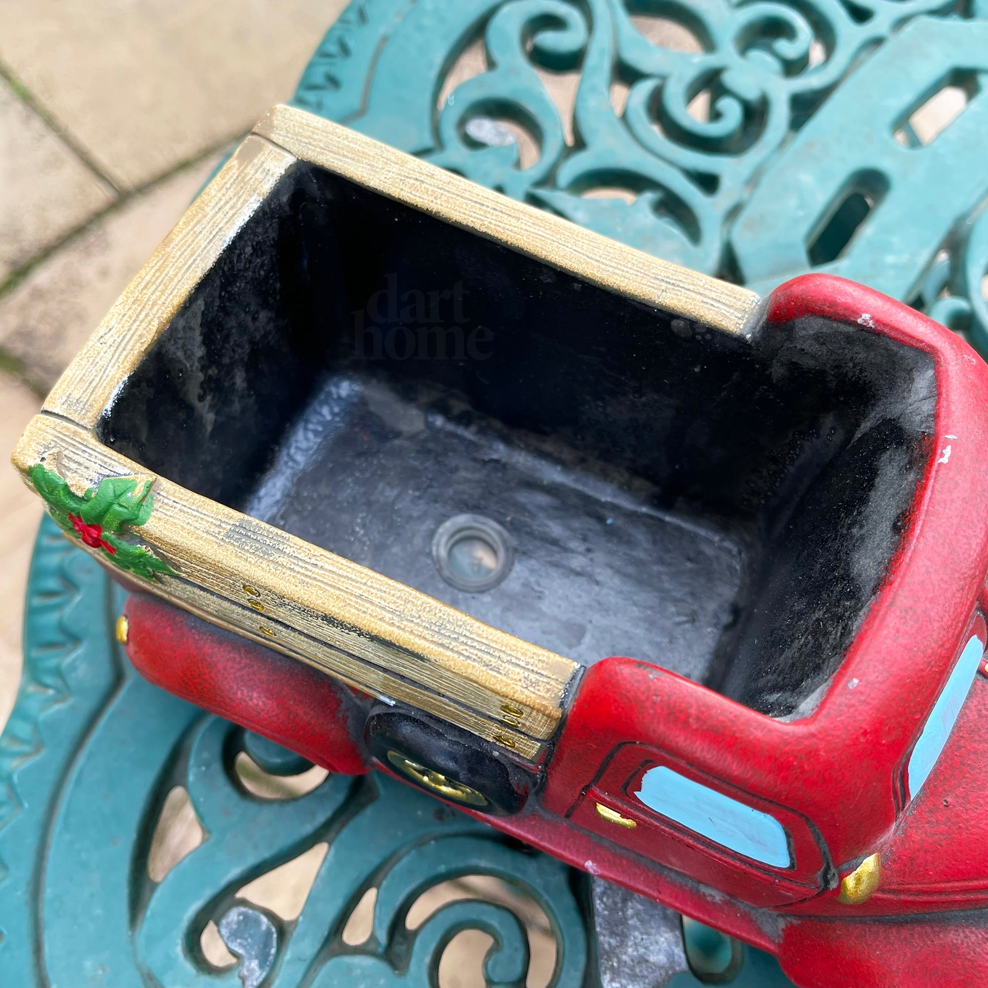 Christmas Pick Up Truck Planter