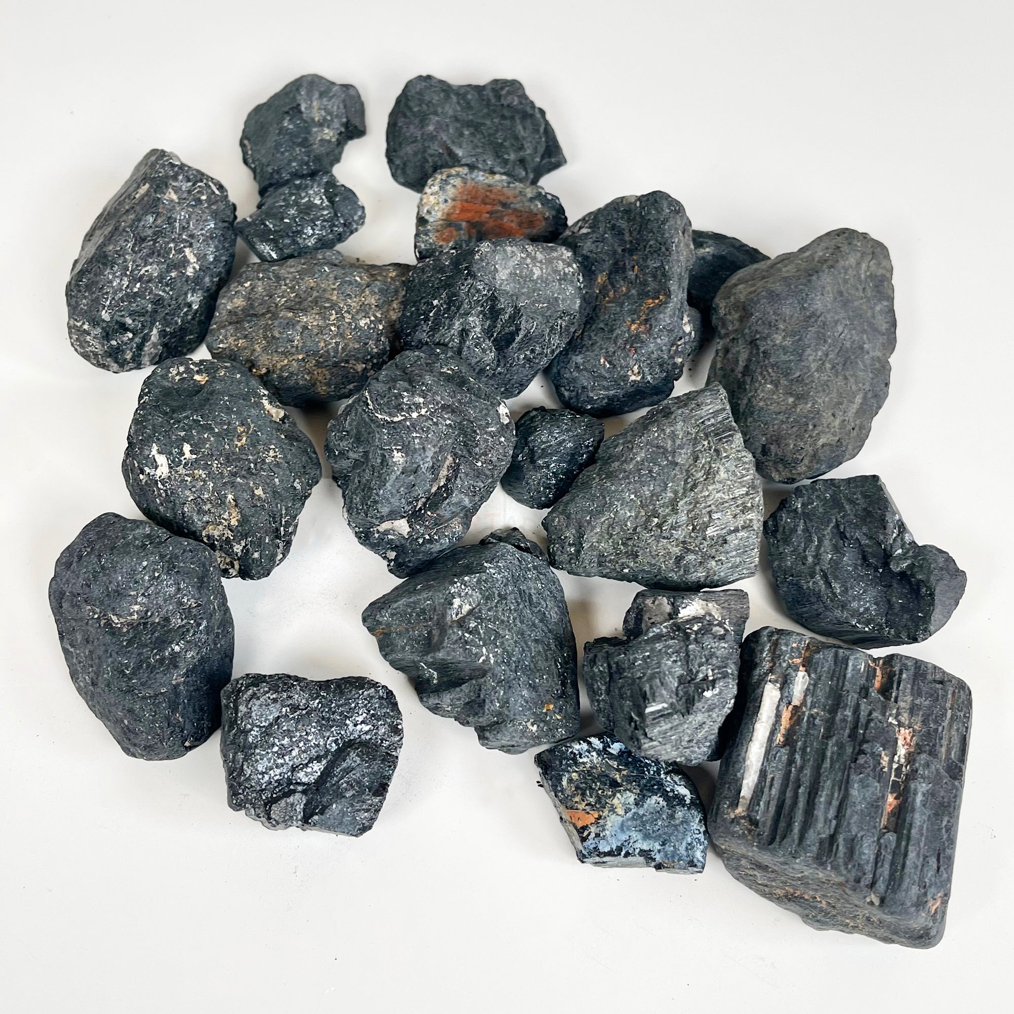 1kg Rough Black Tourmaline Rock - Healing Crystal