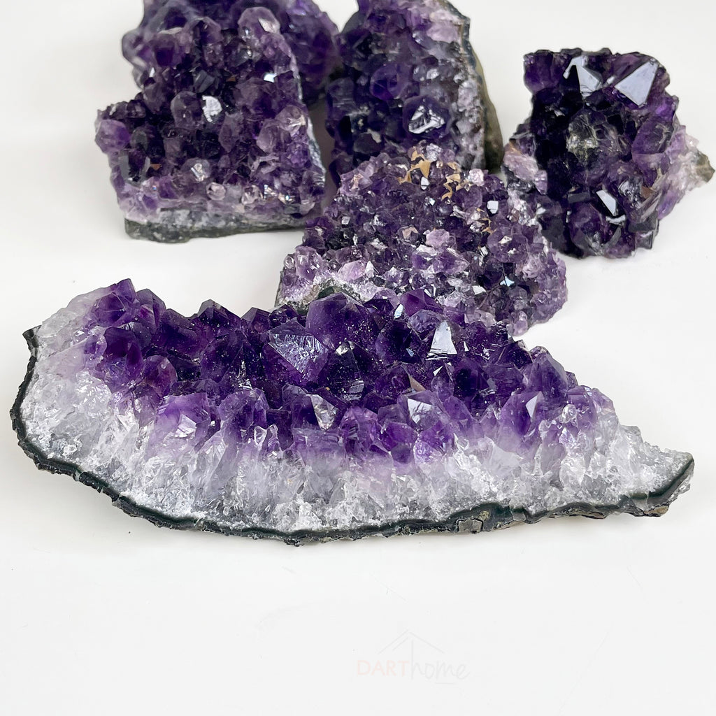 1 kg Amethyst-Kristall-Cluster-Geode