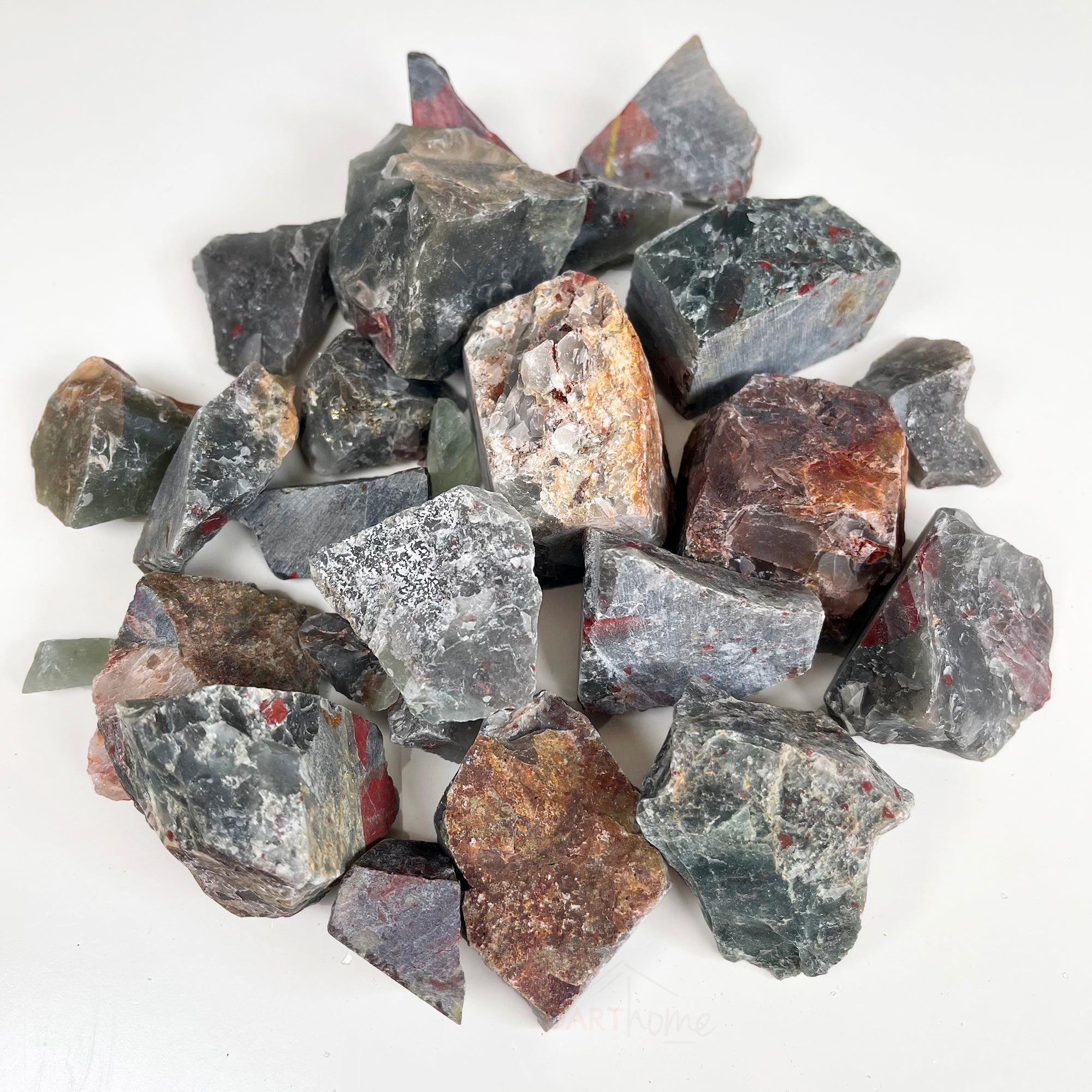 1 kg afrikanischer Blutstein – Roher Heilkristall