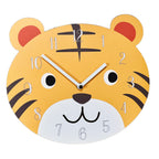 Tigerkopf-Kinderwanduhr
