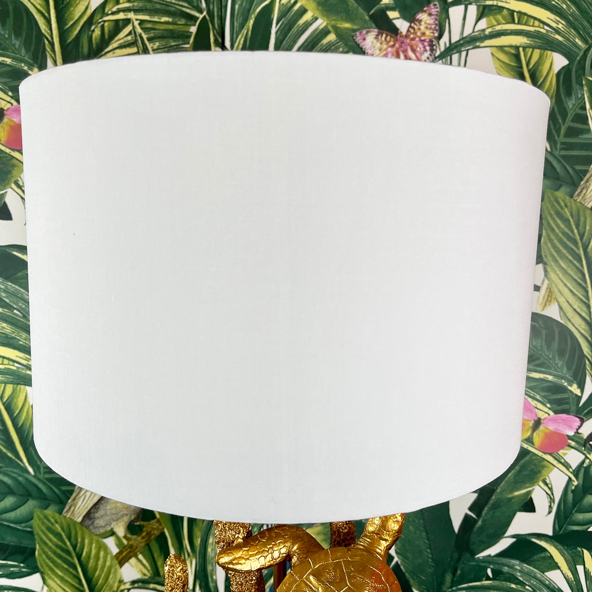 Large Gold Turtle Table Lamp
