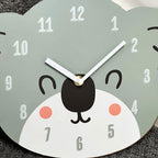 Koala Bear Head Childrens Wall Clock