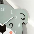 Koala Bear Head Childrens Wall Clock
