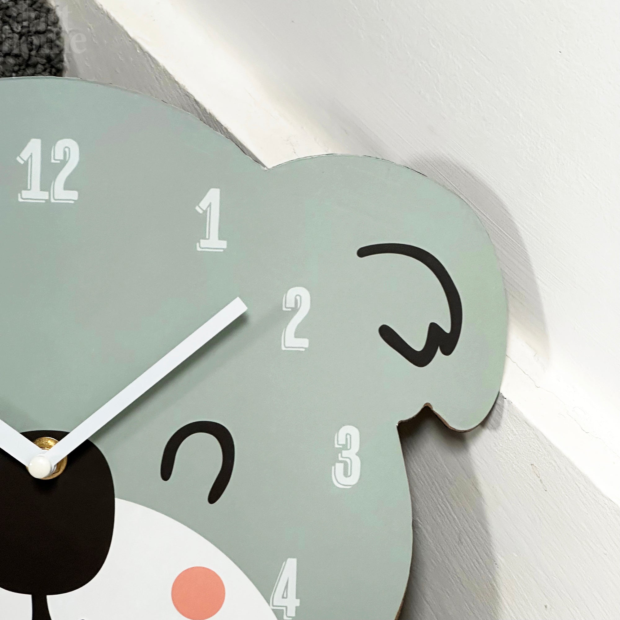 Koala Bear Head Childrens Wall Clock