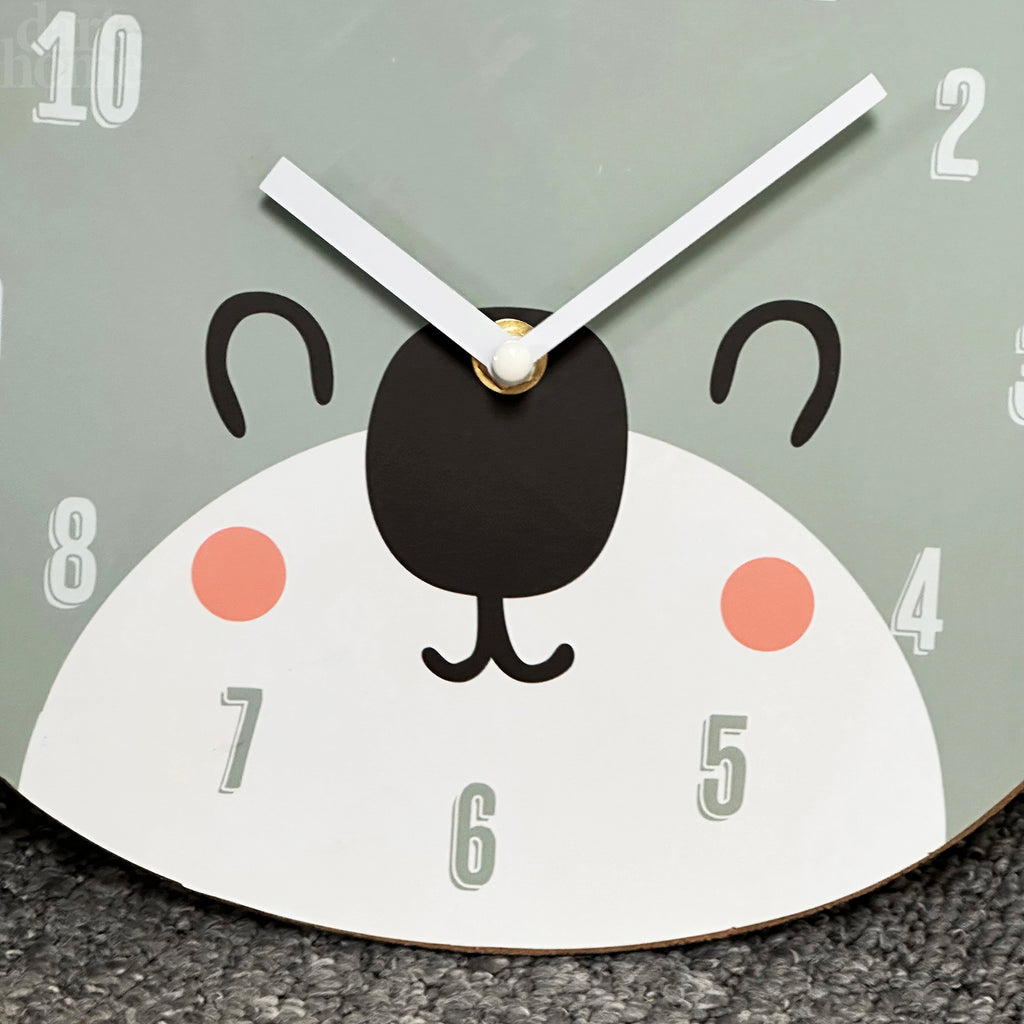 Koala Bear Head Childrens Wall Clock