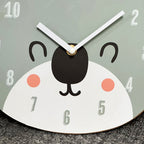 Koala Bear Head Childrens Wall Clock