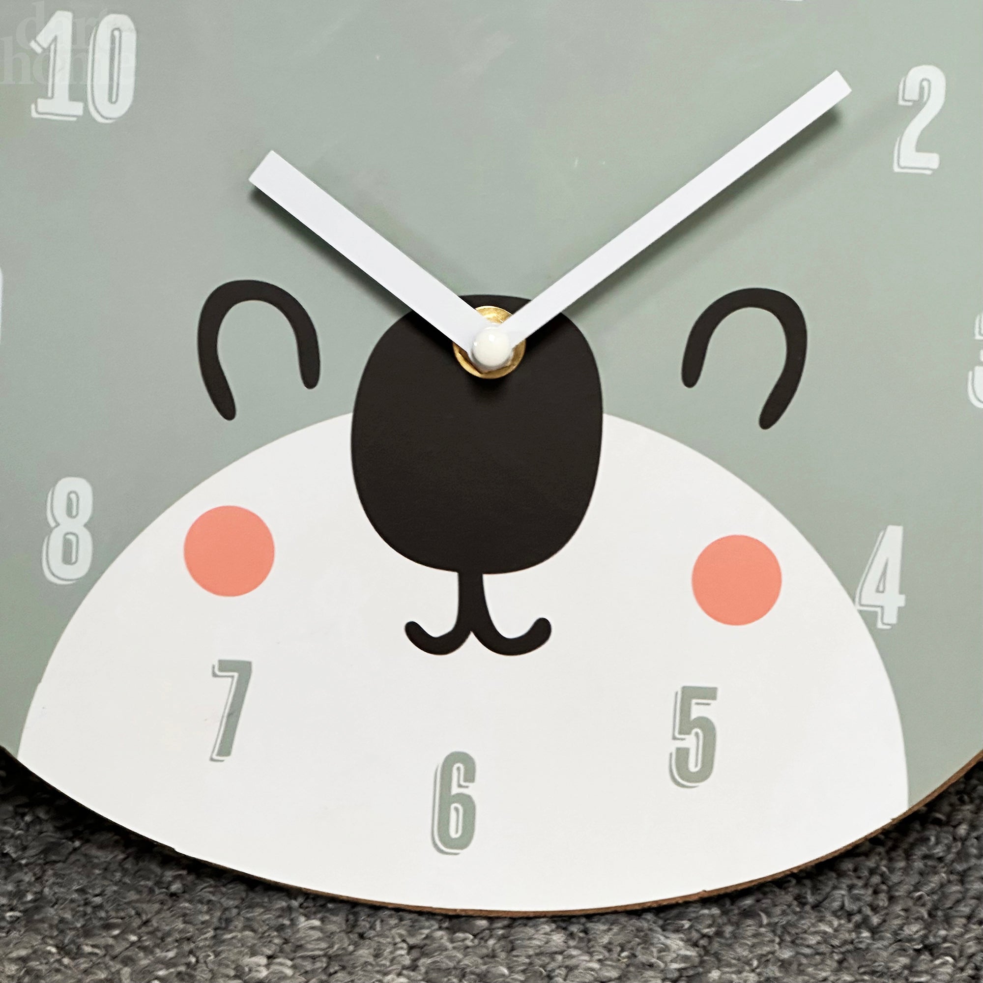 Koala Bear Head Childrens Wall Clock