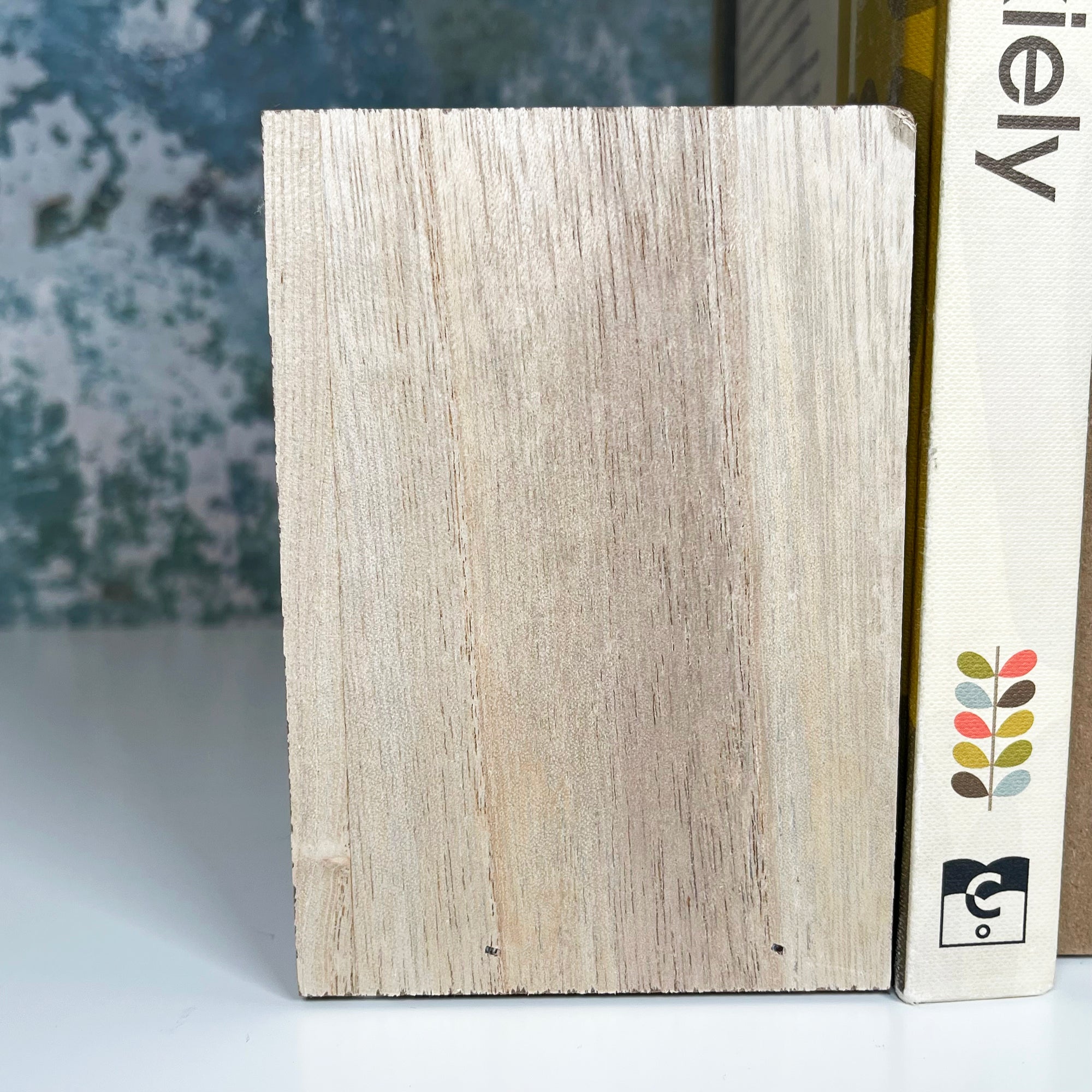 Wooden House Bookends Set