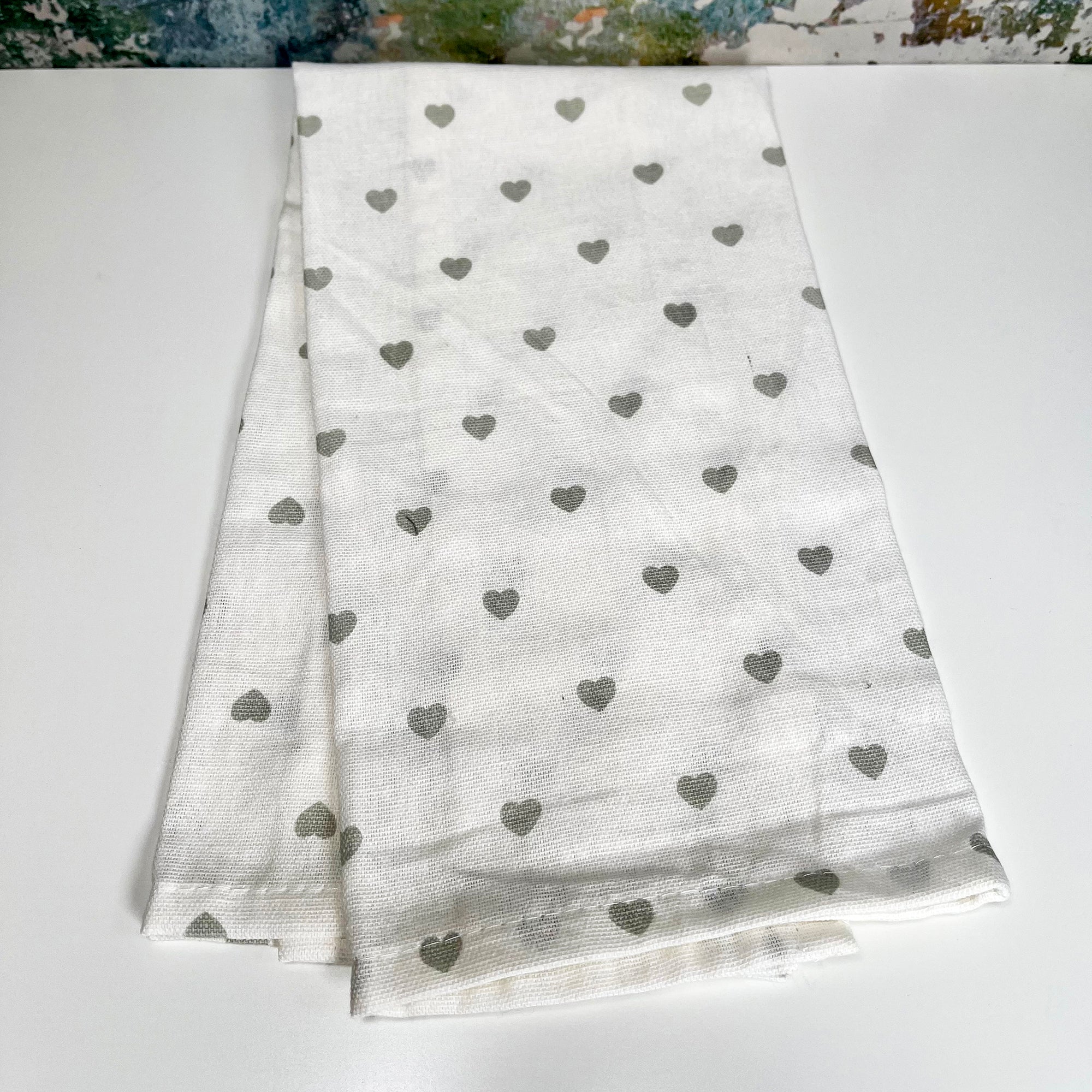 Pack of 3 Love Hearts Tea Towels