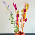 Colourful Artificial Bunnytail Mixed Bunch