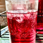 6-teiliges Karaffe- und Glasset mit Träger
