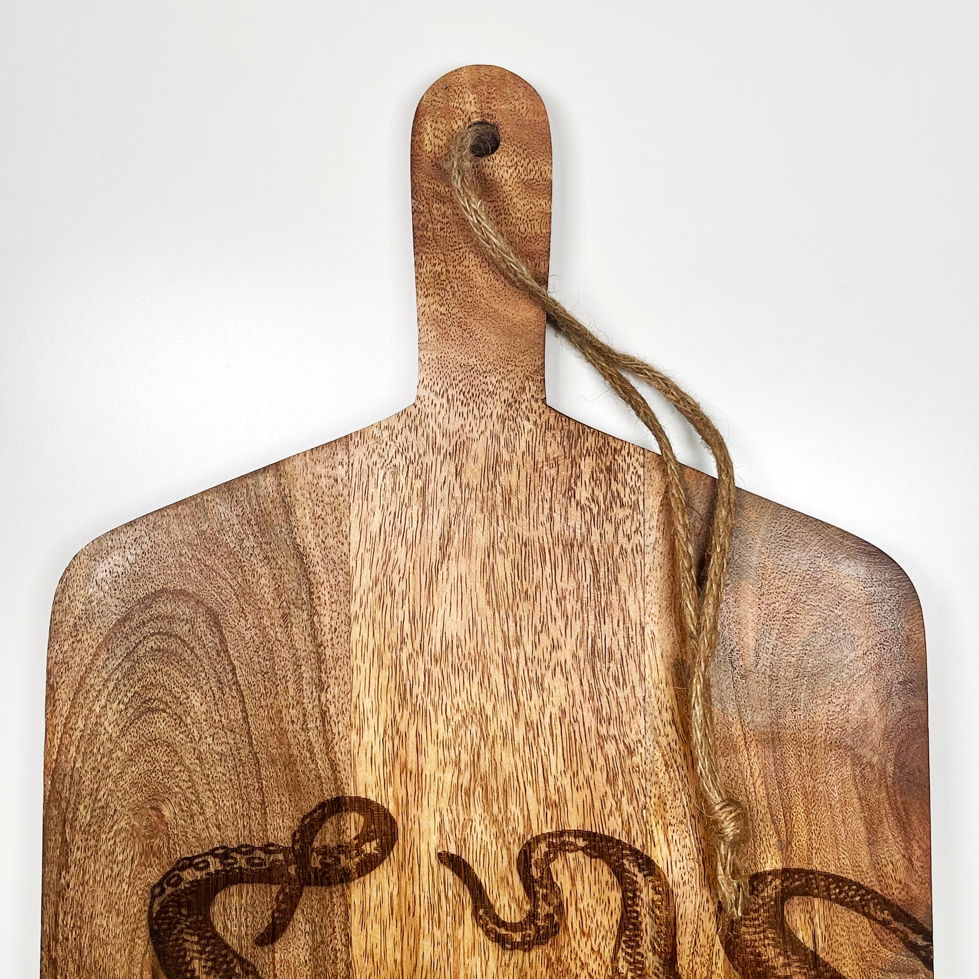 Large Etched Octopus Chopping Board