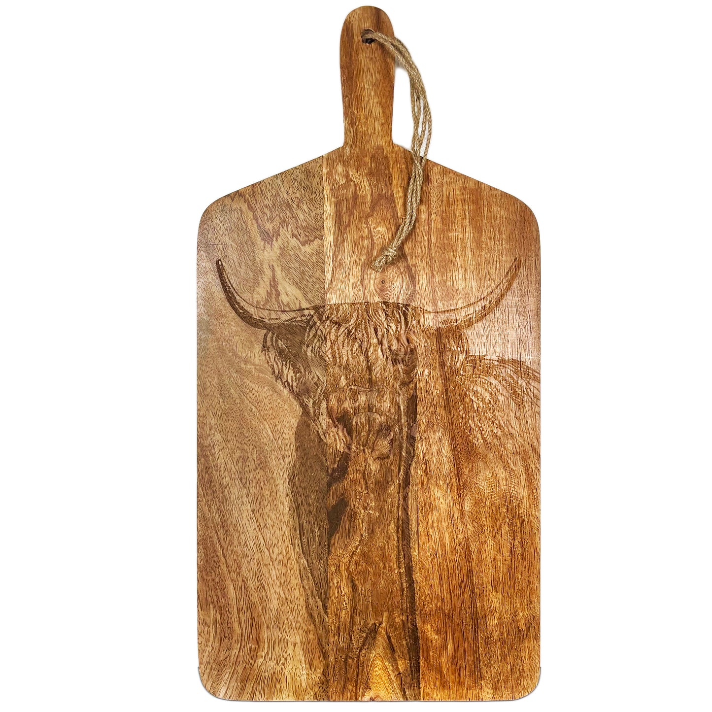 Large Etched Highland Cow Chopping Board