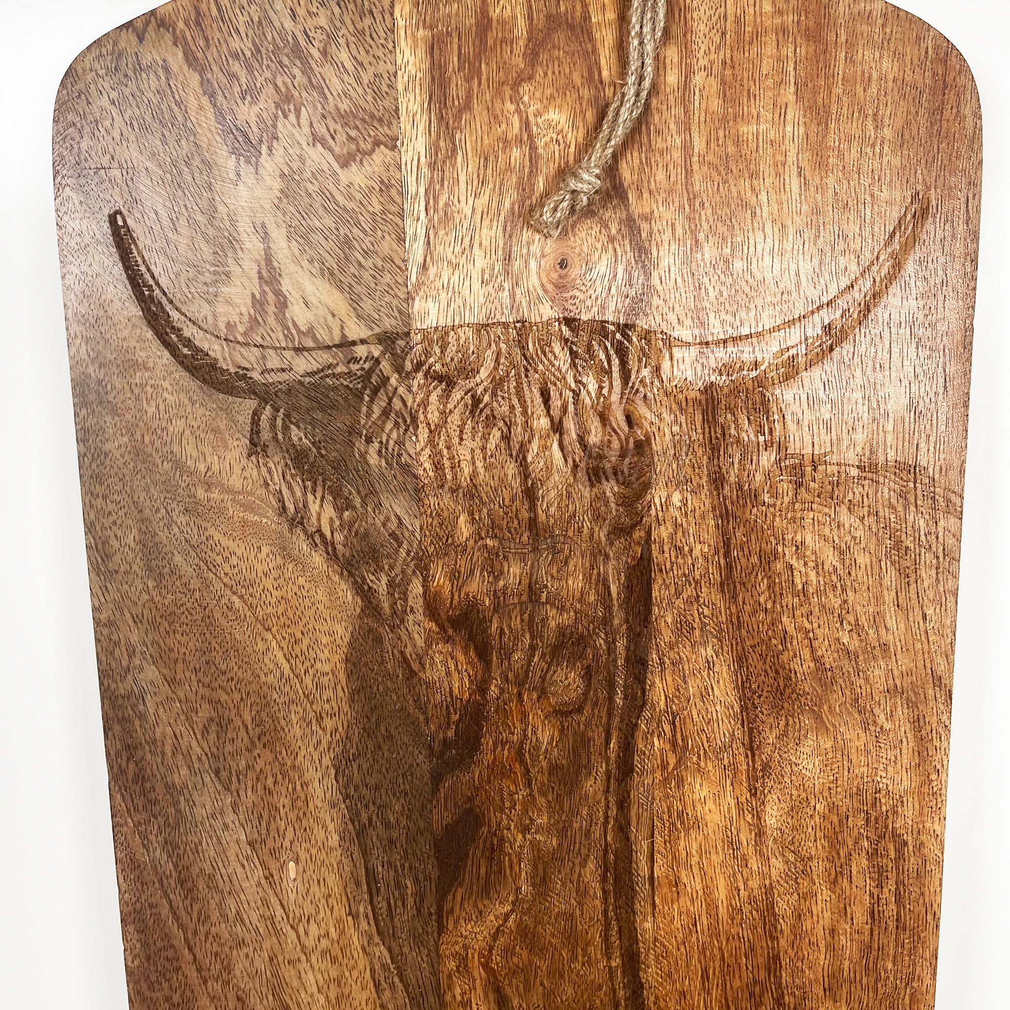 Large Etched Highland Cow Chopping Board