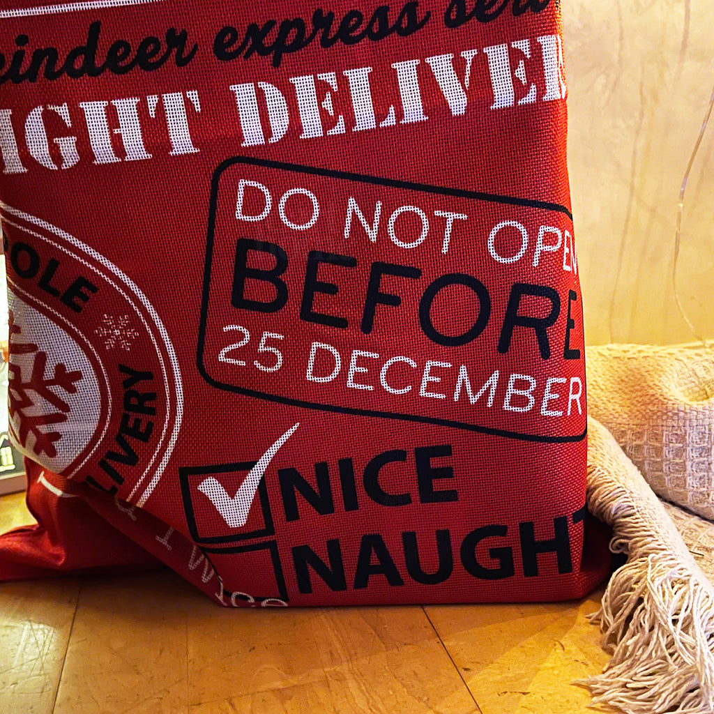 Roter Nordpol-Post-Weihnachtssack