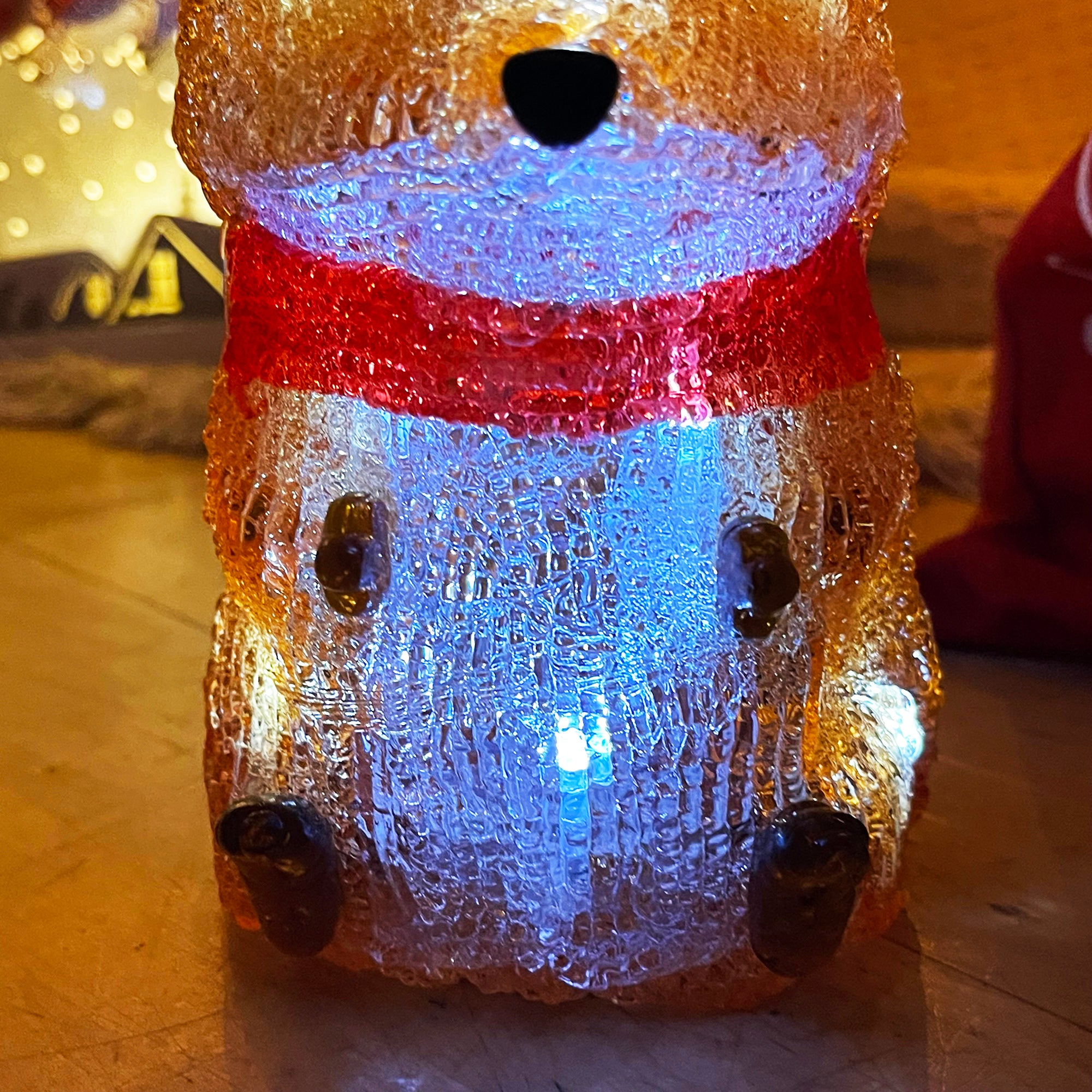 Acryl-LED-Fuchs-Weihnachtsdekoration