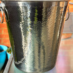 Hammered Stainless Steel Champagne Bucket