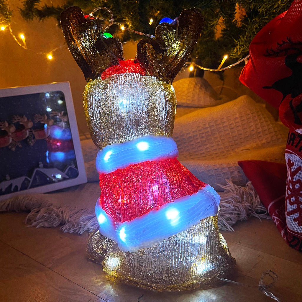 40 LED Outdoor Christmas Dog Decoration